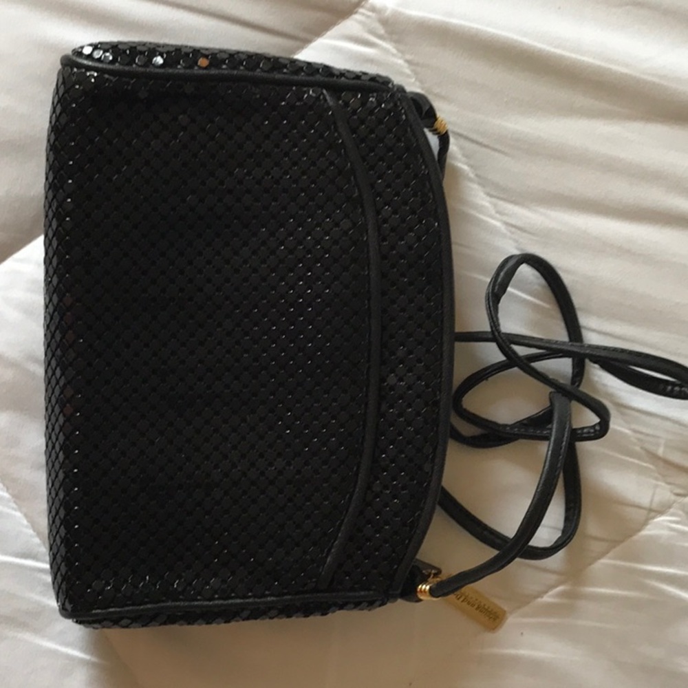 Evening bag with shoulder strap